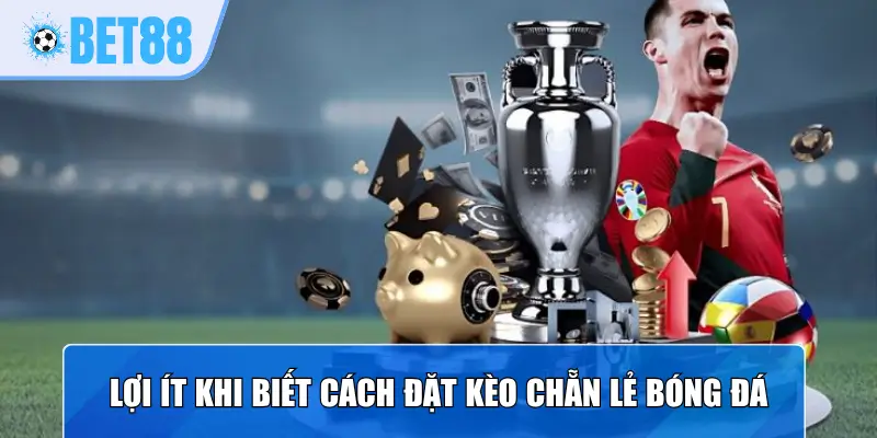 Lợi ít khi biết cách đặt kèo chẵn lẻ bóng đá