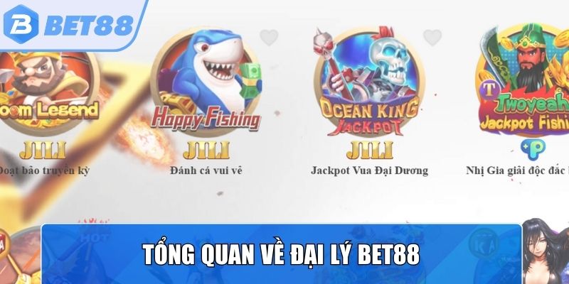 Thông tin khái quát về đại lý Bet88 